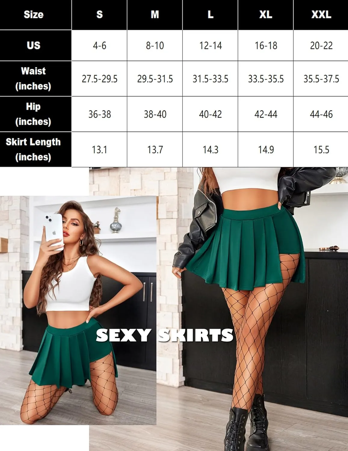 Avidlove Womens Pleated Mini Skirt With Solid Ruffle Lingerie Y2k Short Cheer Tennis Skirt