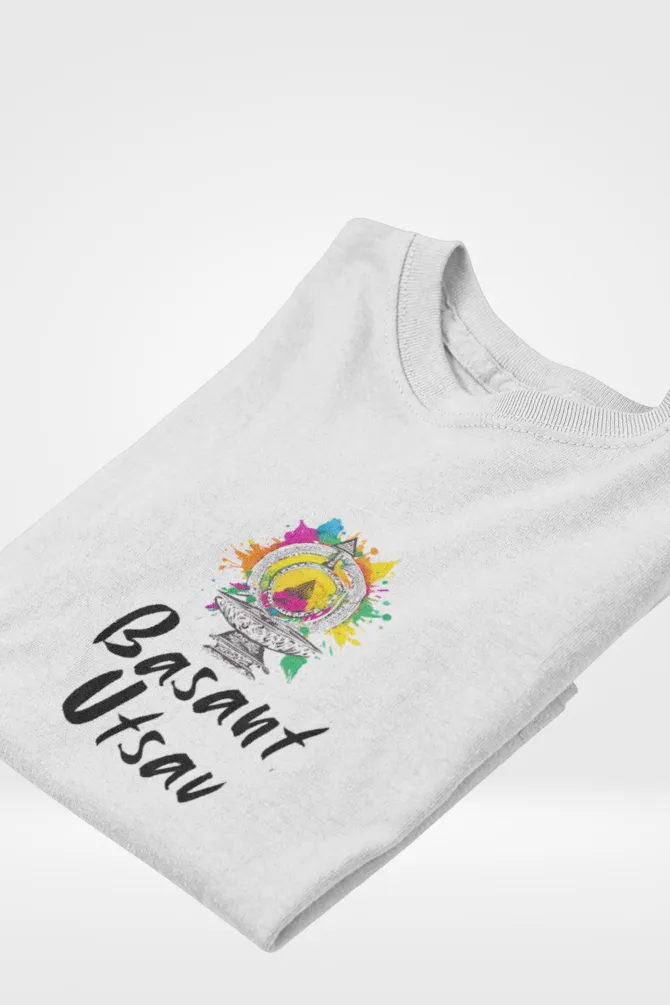 Basant Utsav Holi T-shirt for men