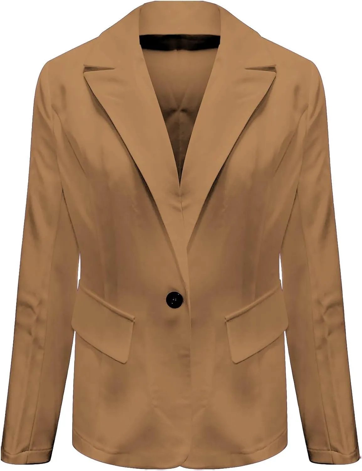 Blazers for Women 2025 Summer Lightweight Business Casual Open Front Long Sleeve Suit Jackets Slim Fit Jackets