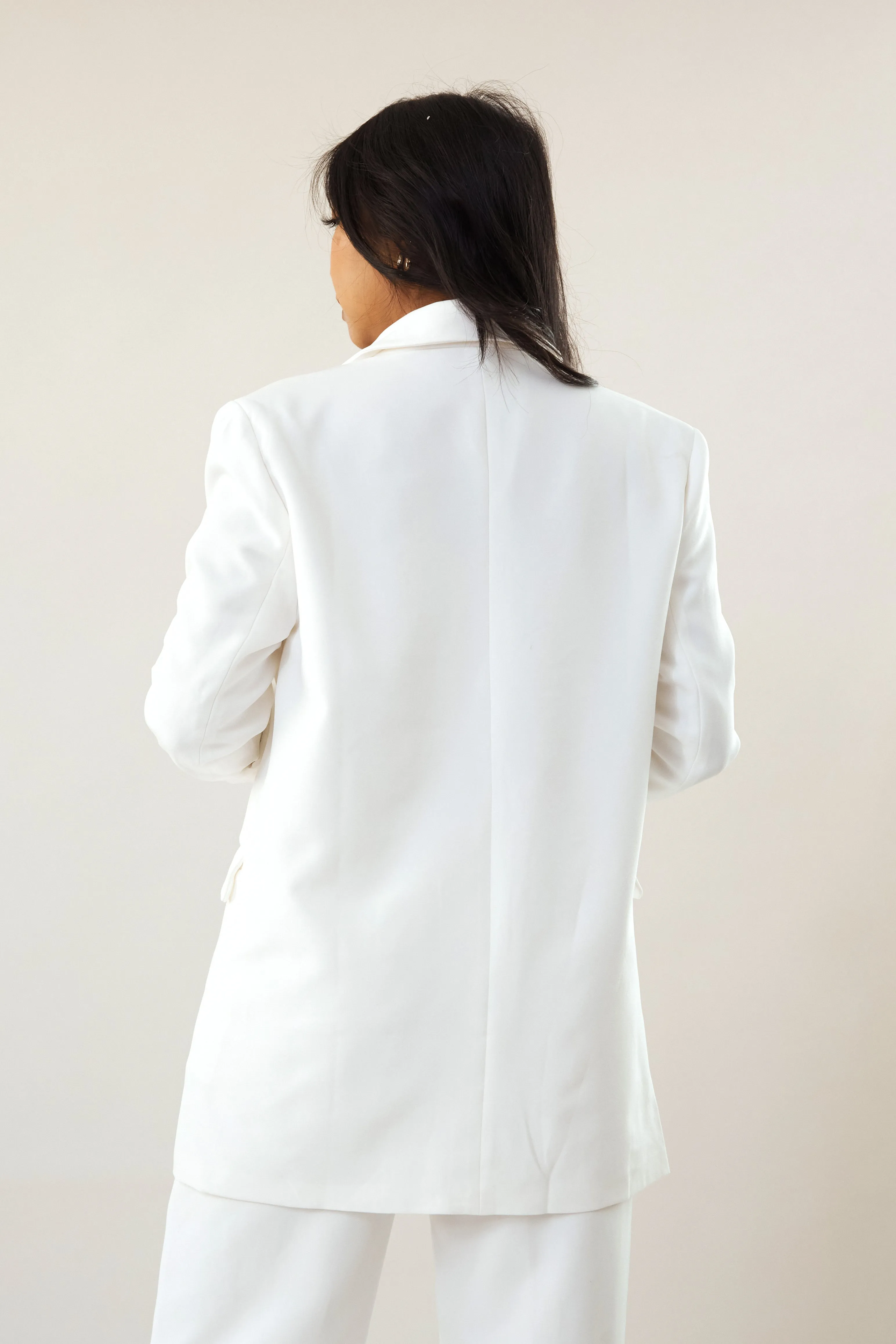 Downtown Blazer - White
