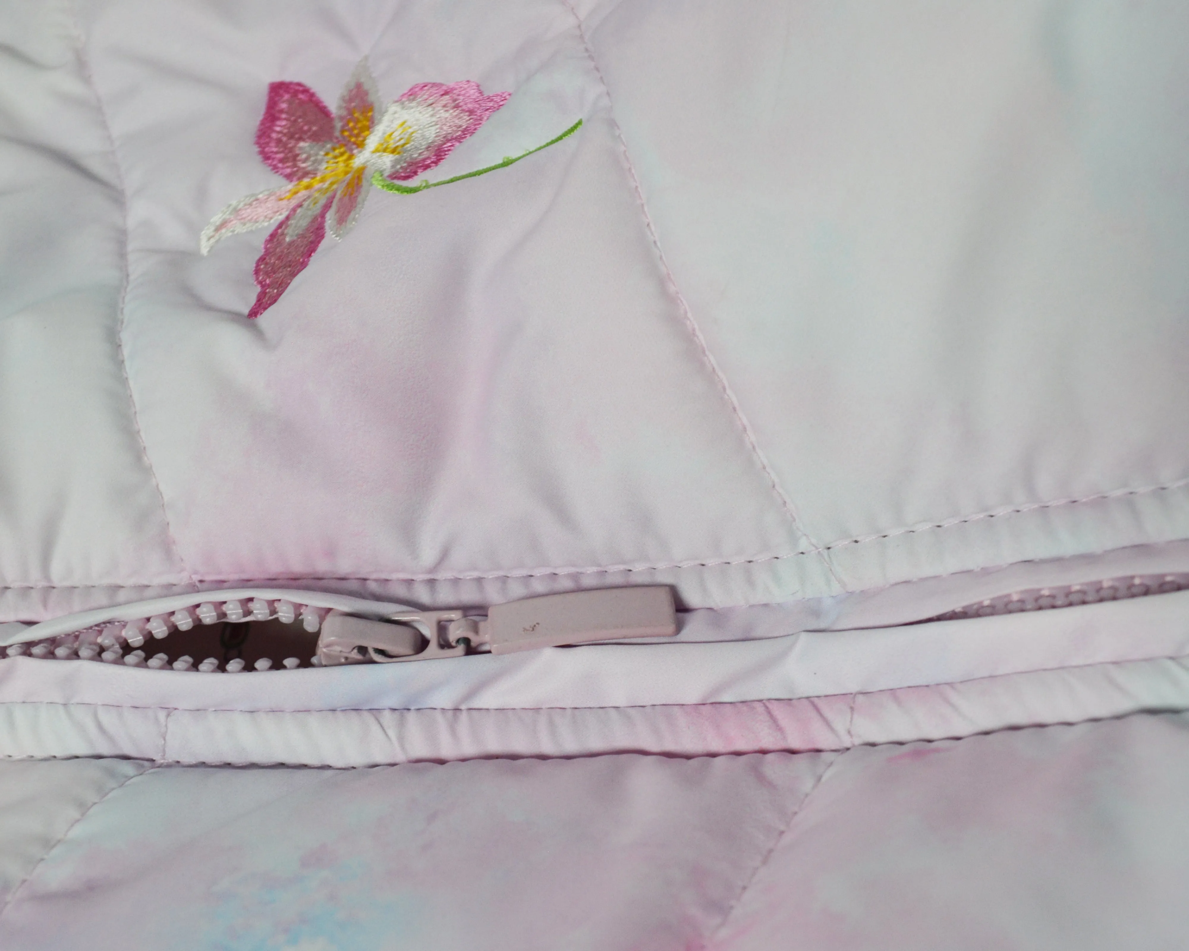 Embroidery Puffer Jacket | PJ-06