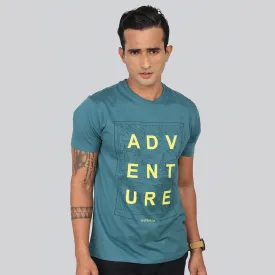 Graphic Printed T-shirt - Duck Blue