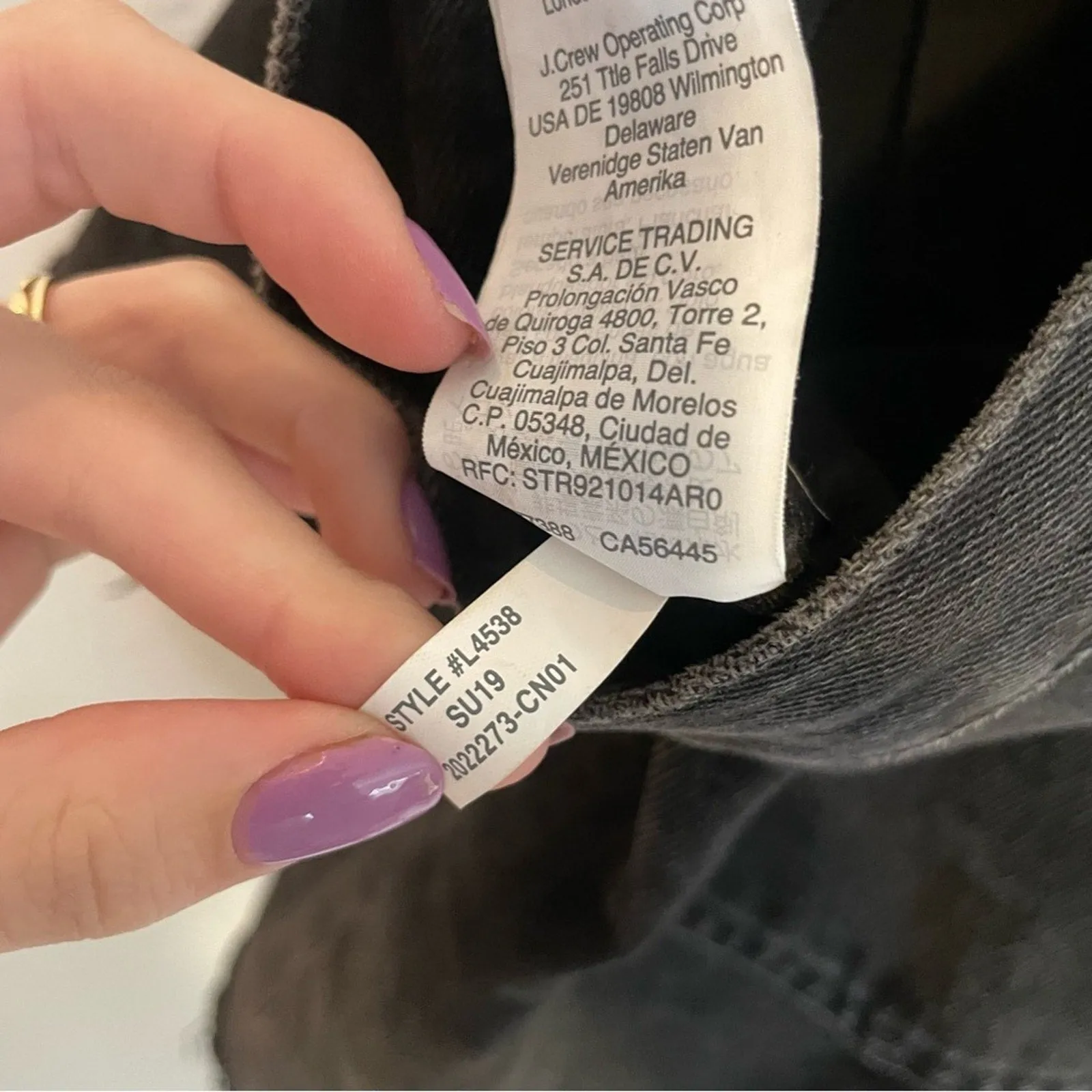 Madewell Rigid Denim A-Line Button-Front Raw Hem Jean Mini Skirt (26)