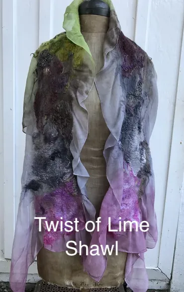 Nuno Felt Scarf/Shawl Kit