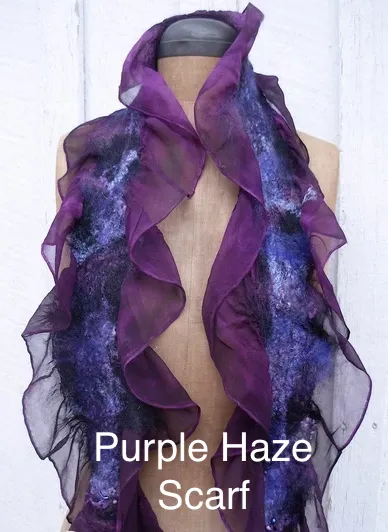 Nuno Felt Scarf/Shawl Kit