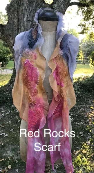 Nuno Felt Scarf/Shawl Kit