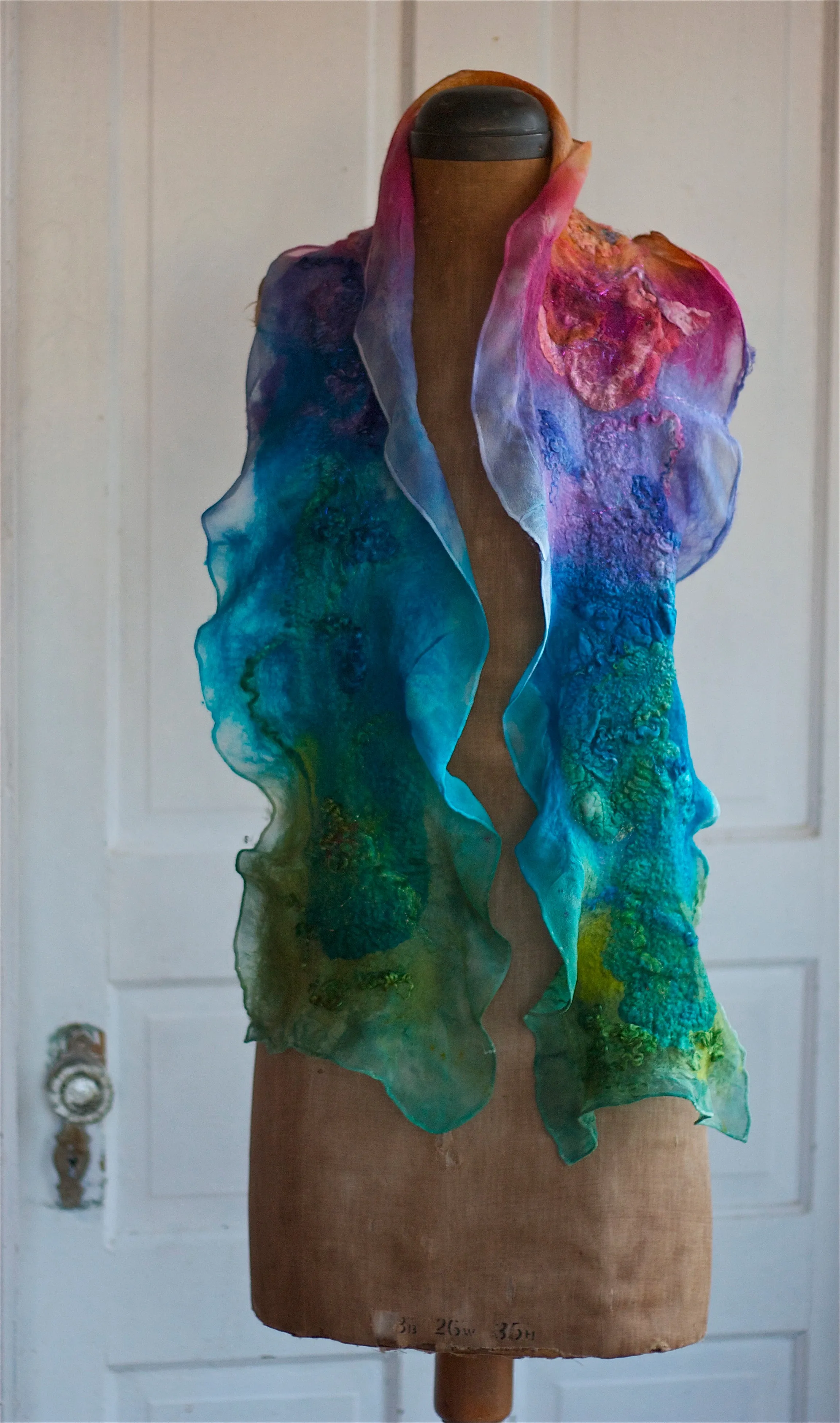 Nuno Felt Scarf/Shawl Kit