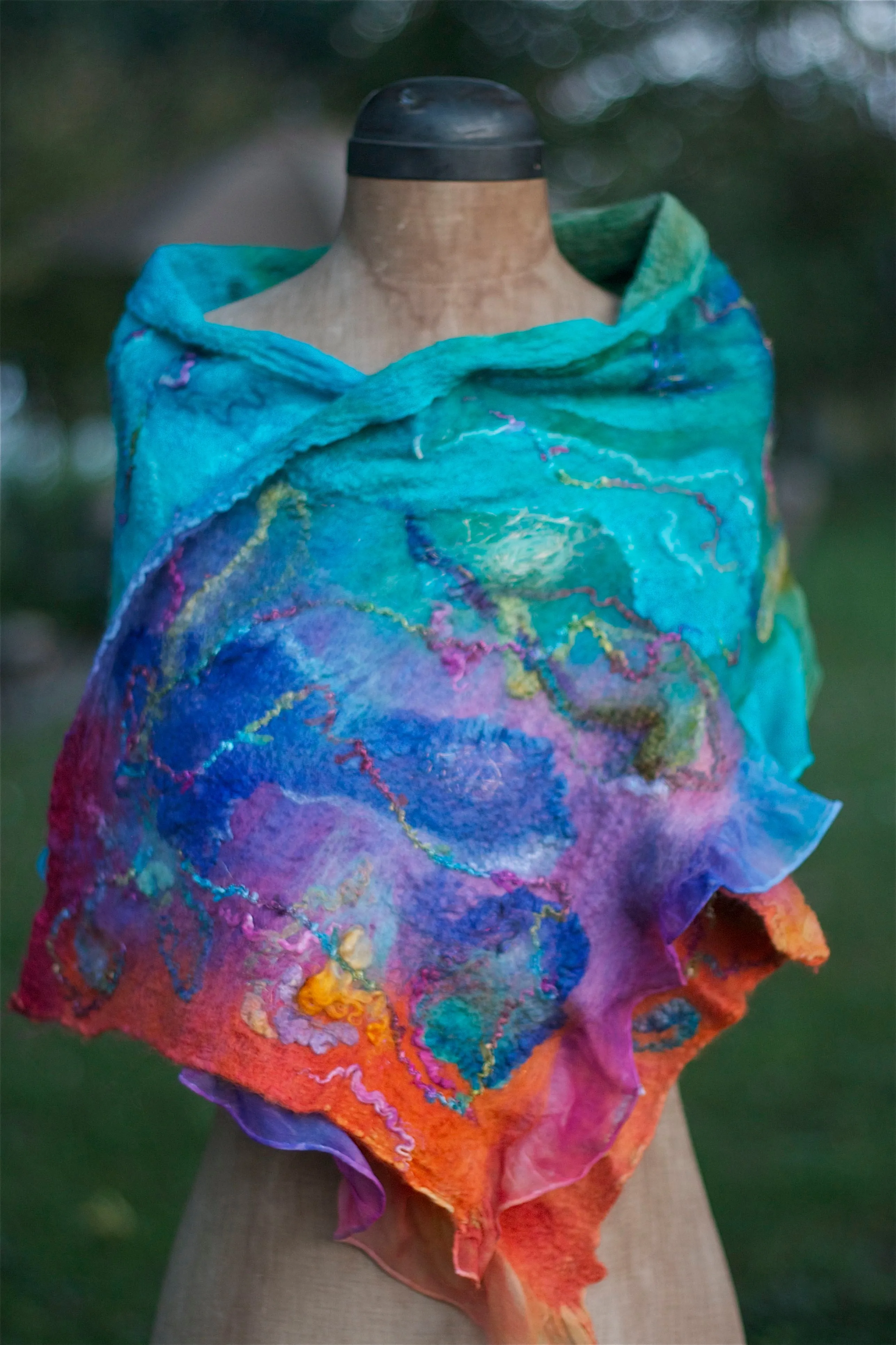 Nuno Felt Scarf/Shawl Kit