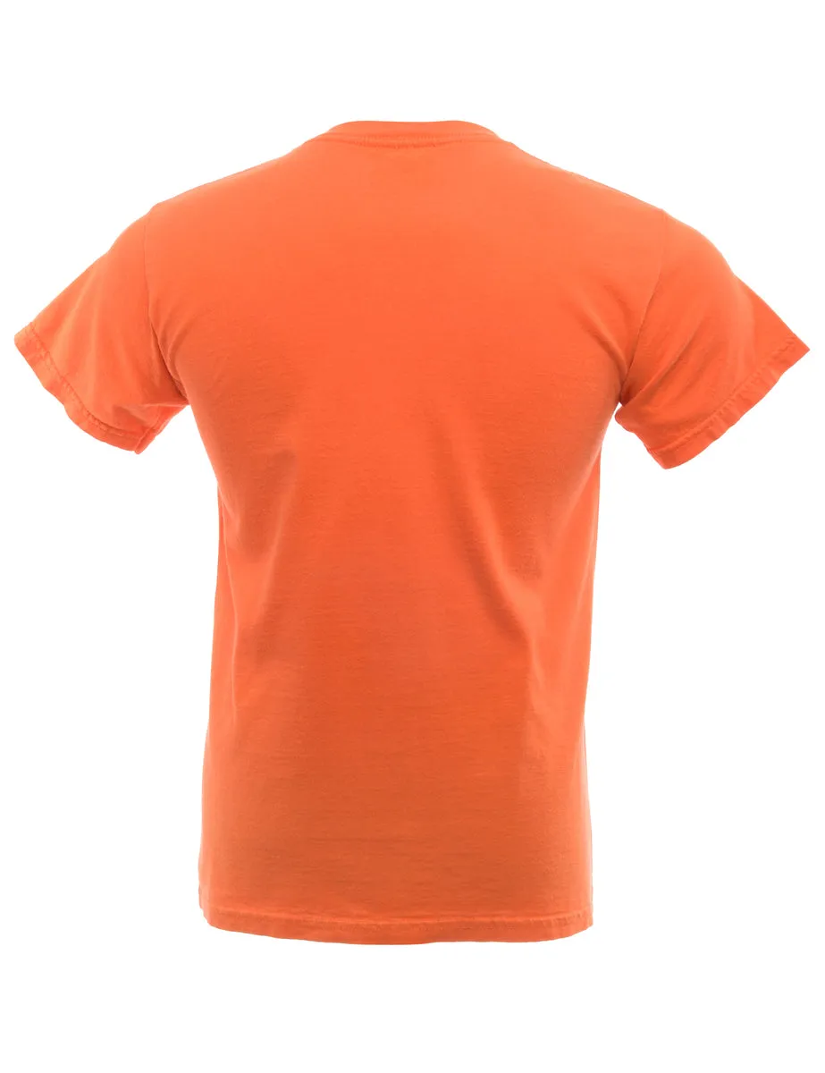 Orange Illinois Printed T-shirt - S