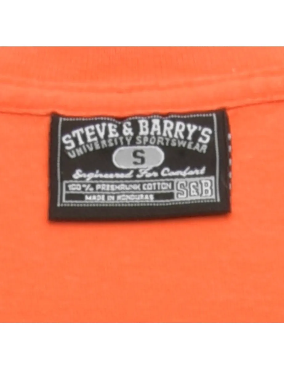 Orange Illinois Printed T-shirt - S