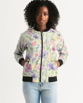 Orchis Blooming Women's Bomber Jacket