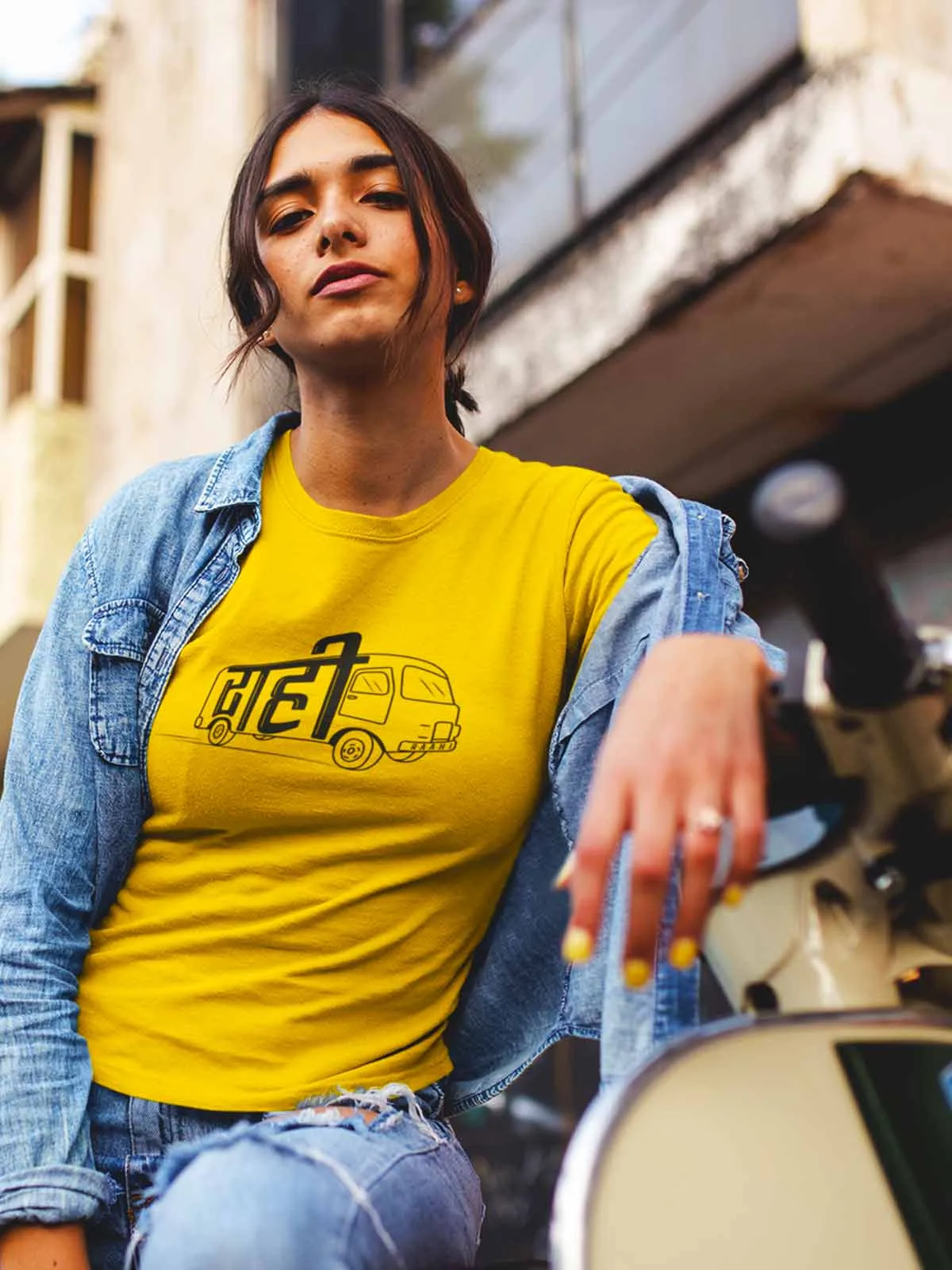Raahi | Printed  T shirt