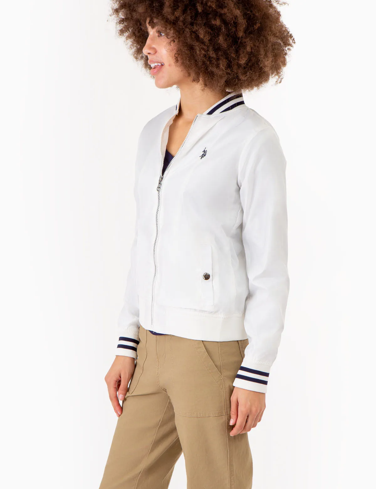 SOLID BOMBER JACKET