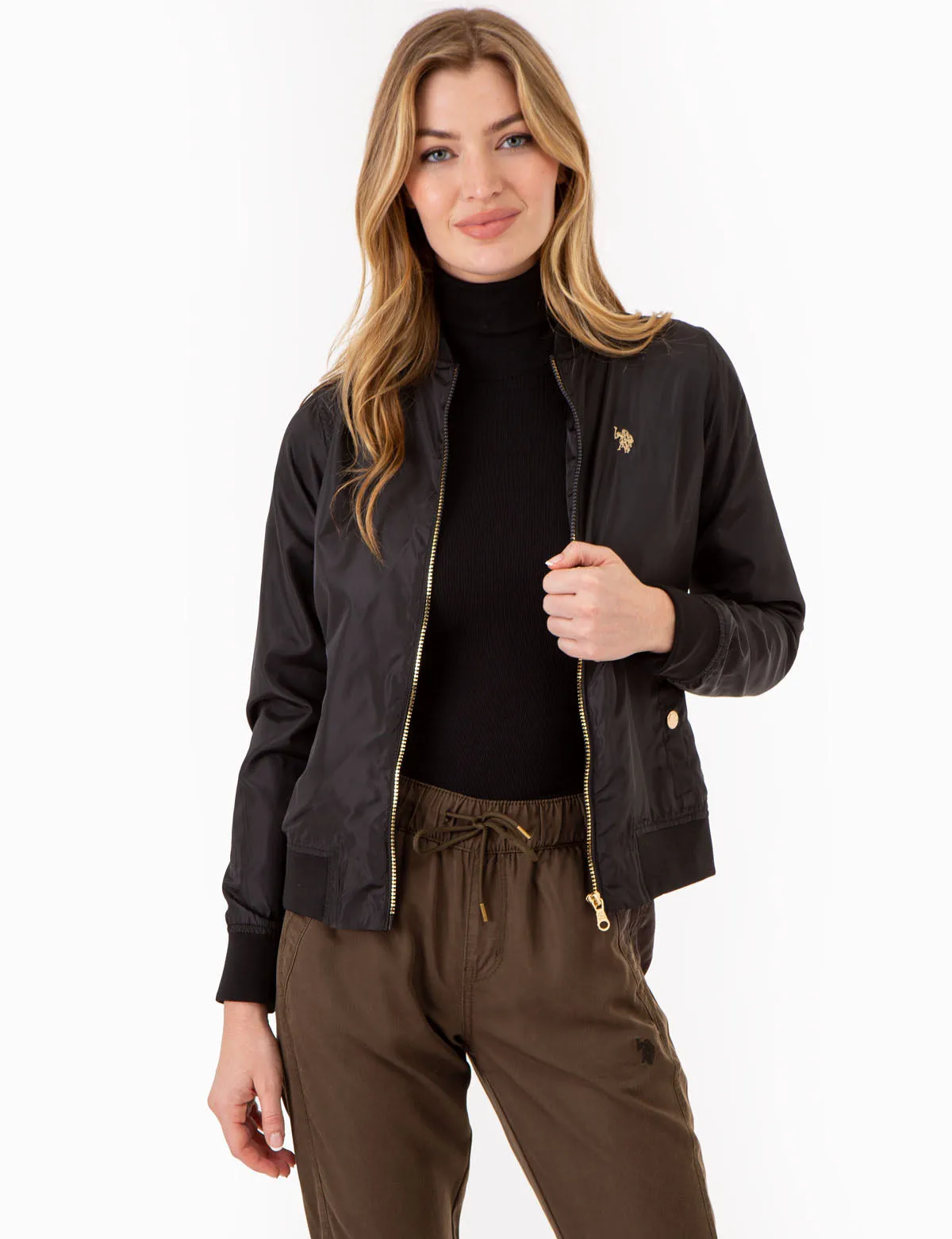 SOLID BOMBER JACKET