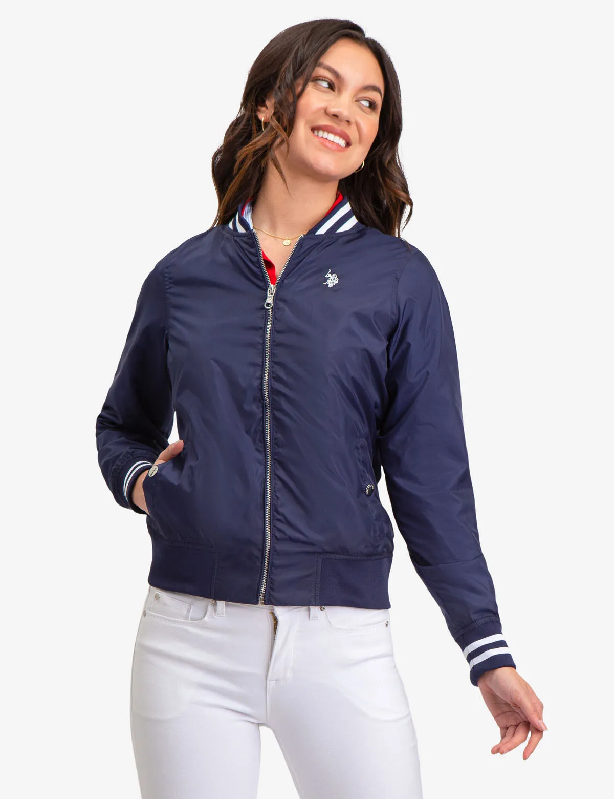 SOLID BOMBER JACKET