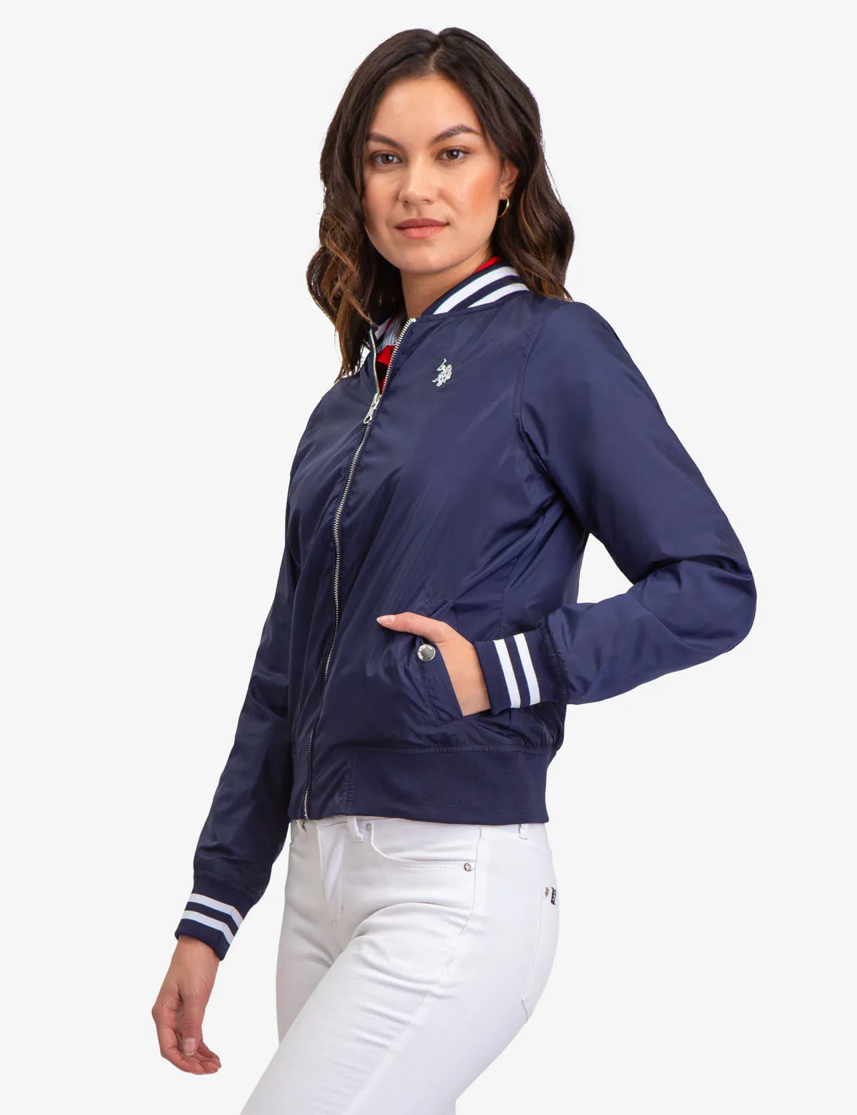 SOLID BOMBER JACKET