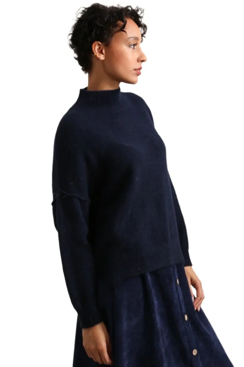 Sweater With Alpaca And Wool Made In Italy One Size