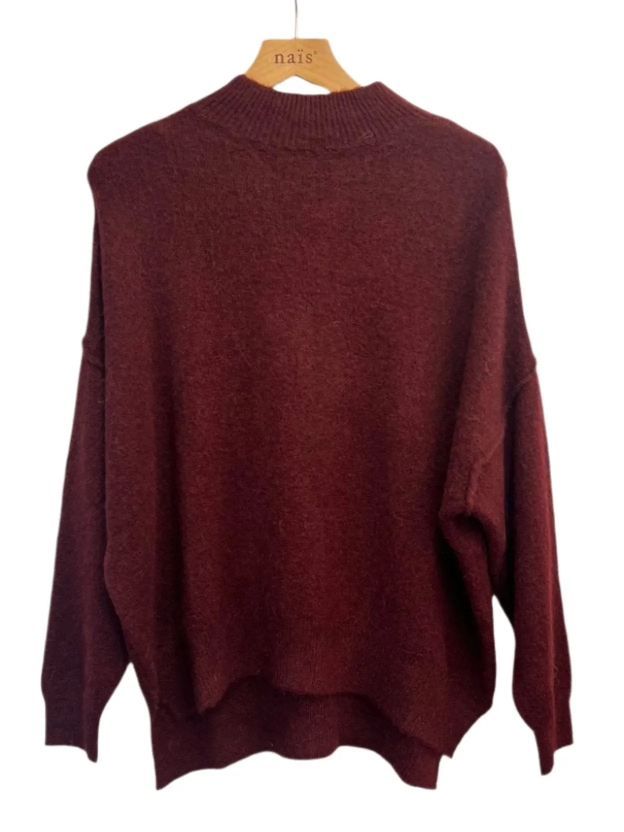 Sweater With Alpaca And Wool Made In Italy One Size
