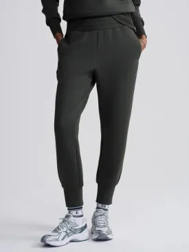 Varley The Slim Cuff Pant 27.5, Olive Marl