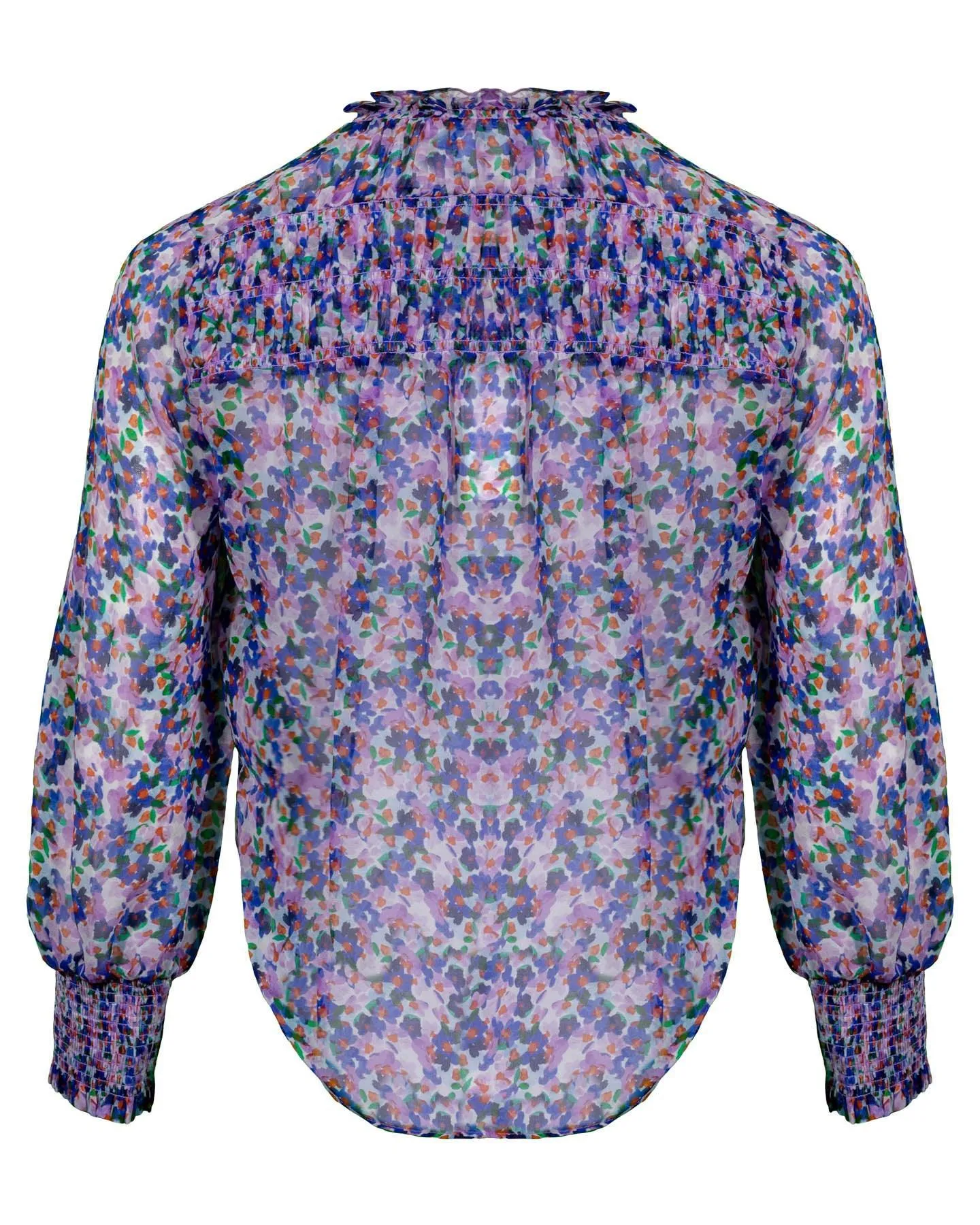 Veronica Beard Mertie Printed Blouse