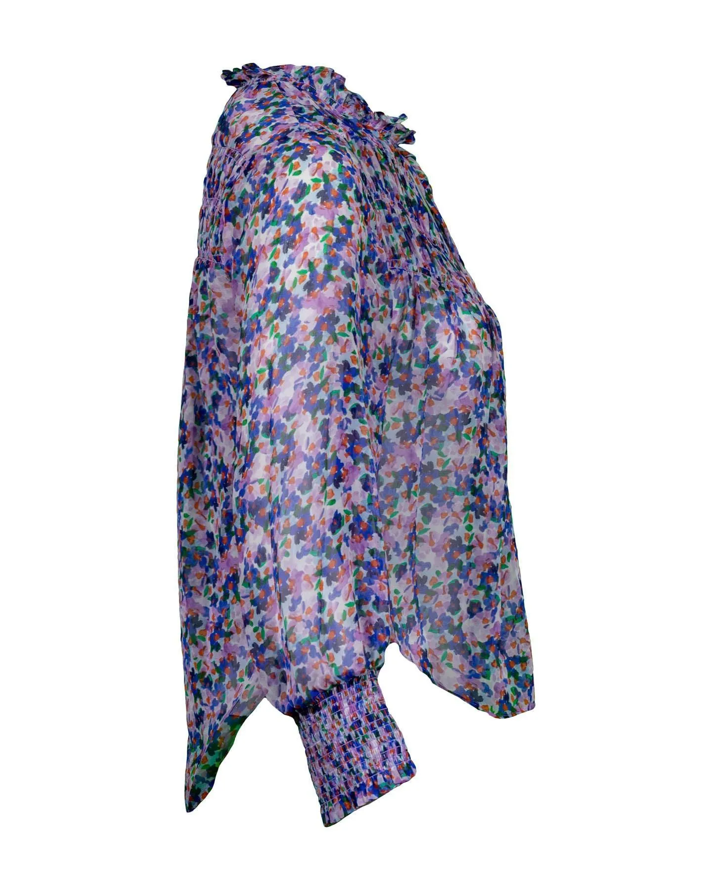 Veronica Beard Mertie Printed Blouse