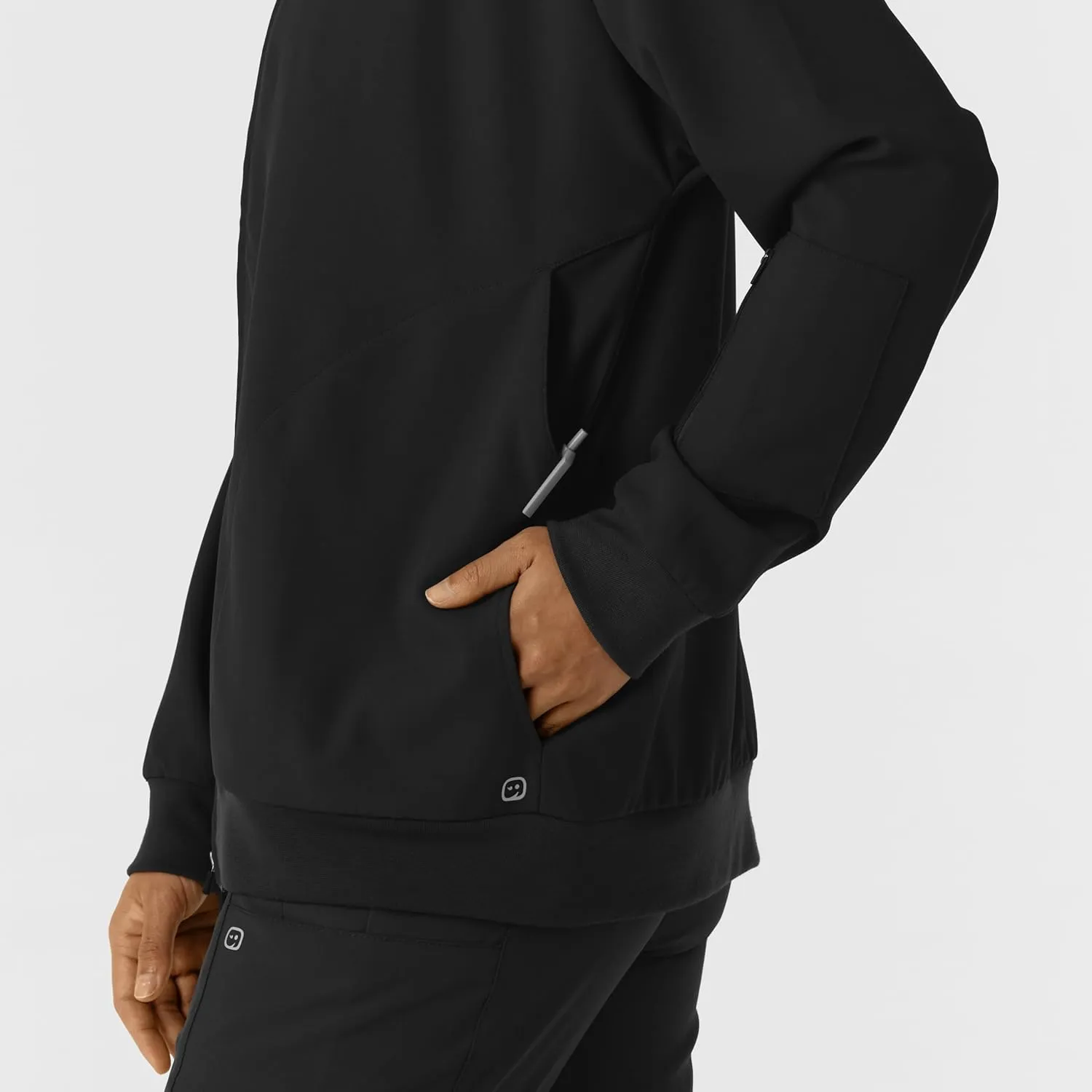 Women's Bomber Scrub Jacket