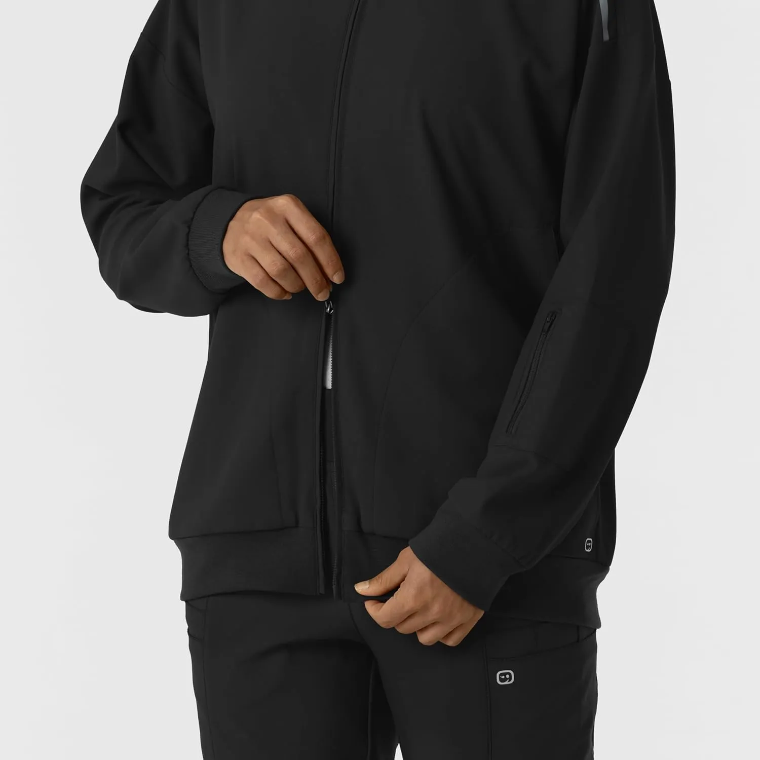 Women's Bomber Scrub Jacket