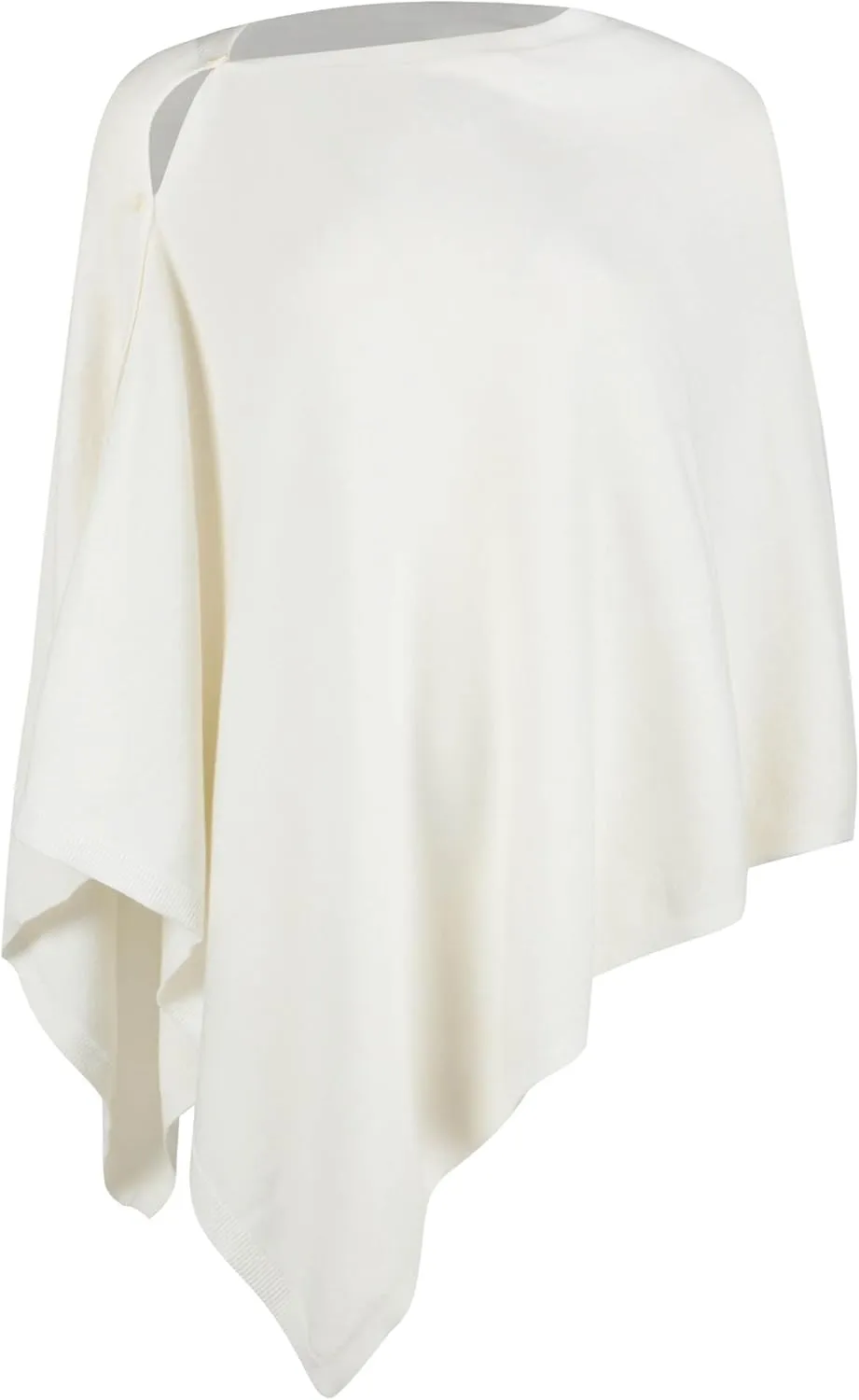 Women'S Shawl Wraps Poncho Sweater Lightweight Knit Scarf With Buttons Versatile Cape Cardigan Spring Summer Fall