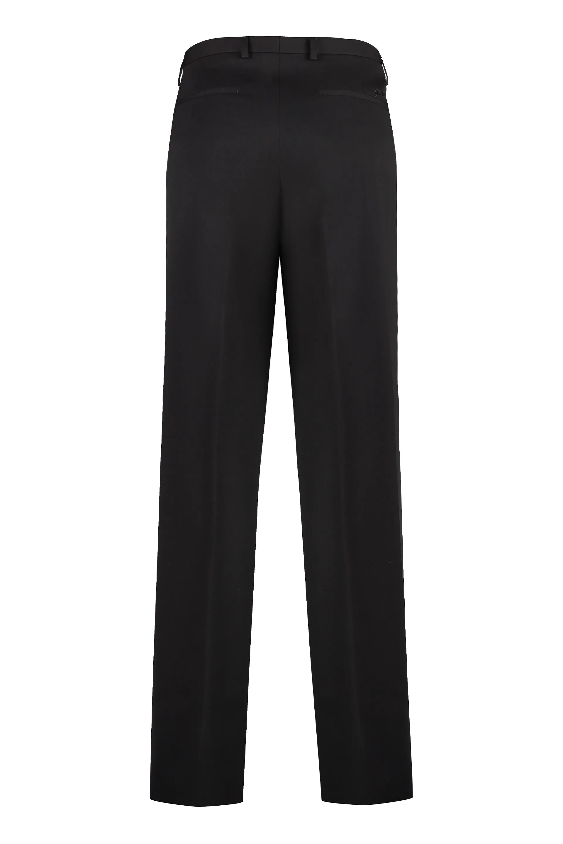 WOOL TAILORED TROUSERS